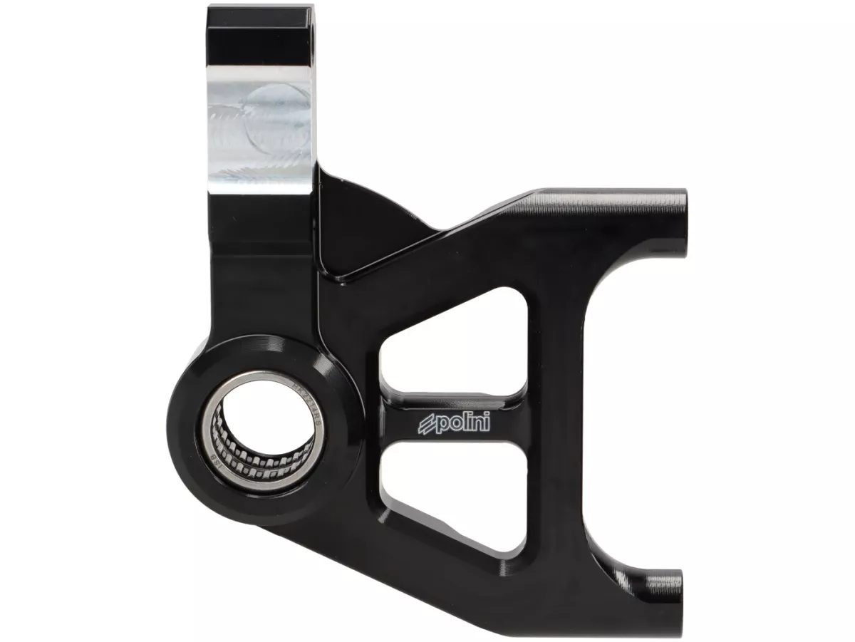 Front brake caliper bracket -POLINI- radial- Piaggio Zip SP - black