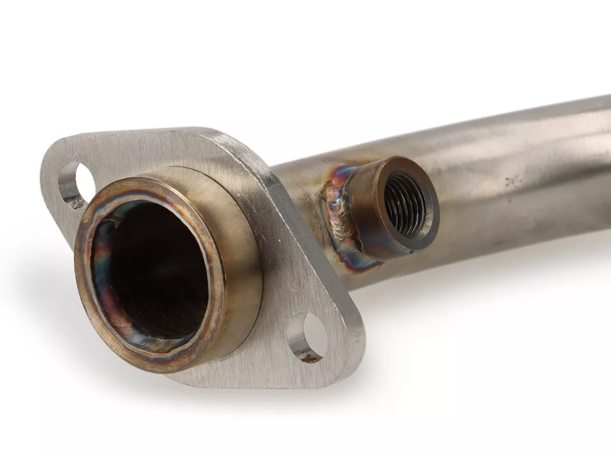 Knalpot -POLINI- sistem lengkap - Vespa GTS 125, GTS Super 125 (MD3A) - (Euro 5, 2021-) - aluminium (hitam) - dihomologasi, dengan konverter katalitik