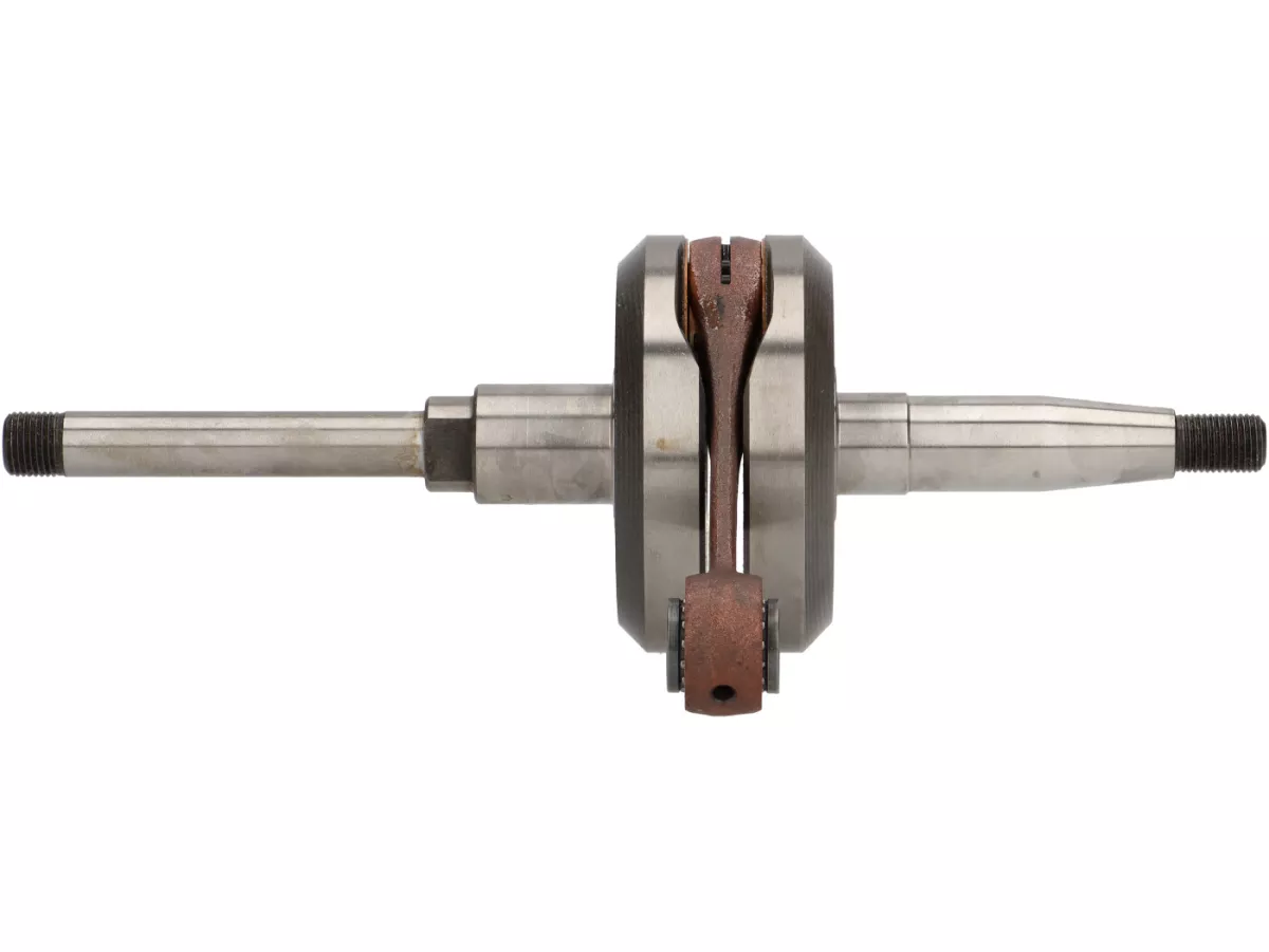 Crankshaft -POLINI- full circle web - Peugeot 103, Vogue - electr.