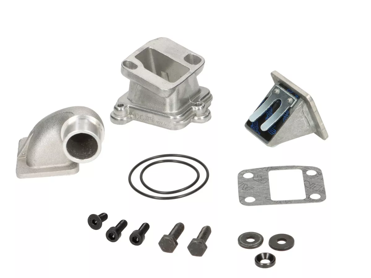 Manifold intake - manifold intake diafragma -POLINI- Ø = 15/19mm - untuk rumah mesin asli