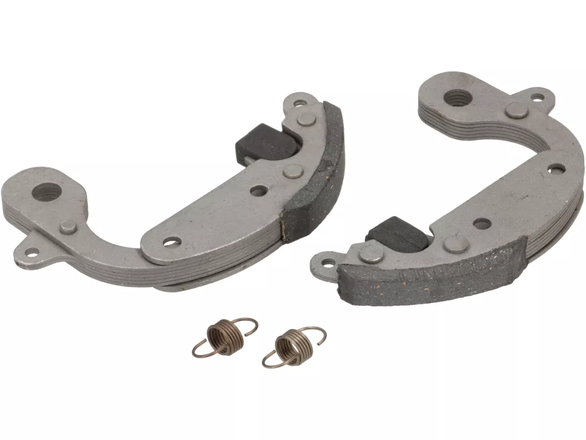 starter clutch / clutch shoe assy -POLINI- for Piaggio Boss, Boxer, Bravo, Ciao, Grillo, Si (with variator)