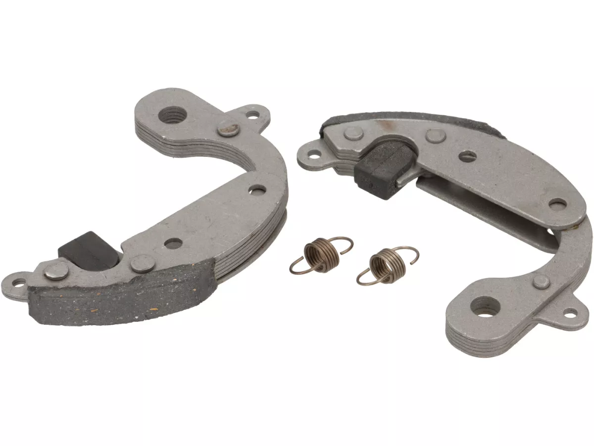 starter clutch / clutch shoe assy -POLINI- for Piaggio Boss, Boxer, Bravo, Ciao, Grillo, Si (with variator)