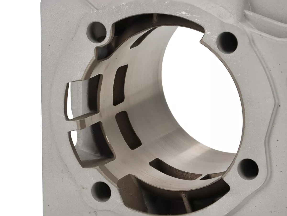 Cilindro -PINASCO SLAVE 252cc, corsa=62mm, b=Ø72mm- Vespa PX200 (adatto anche a carter motore standard) - Valvola rotante / aspirazione su carter motore