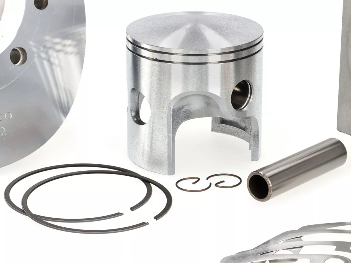 Cilindro -PINASCO Master 244cc, carrera=60mm, b=Ø72mm- Vespa PX200 (también adecuado para cajas de motor estándar) - opcional entrada de diafragma en el cilindro