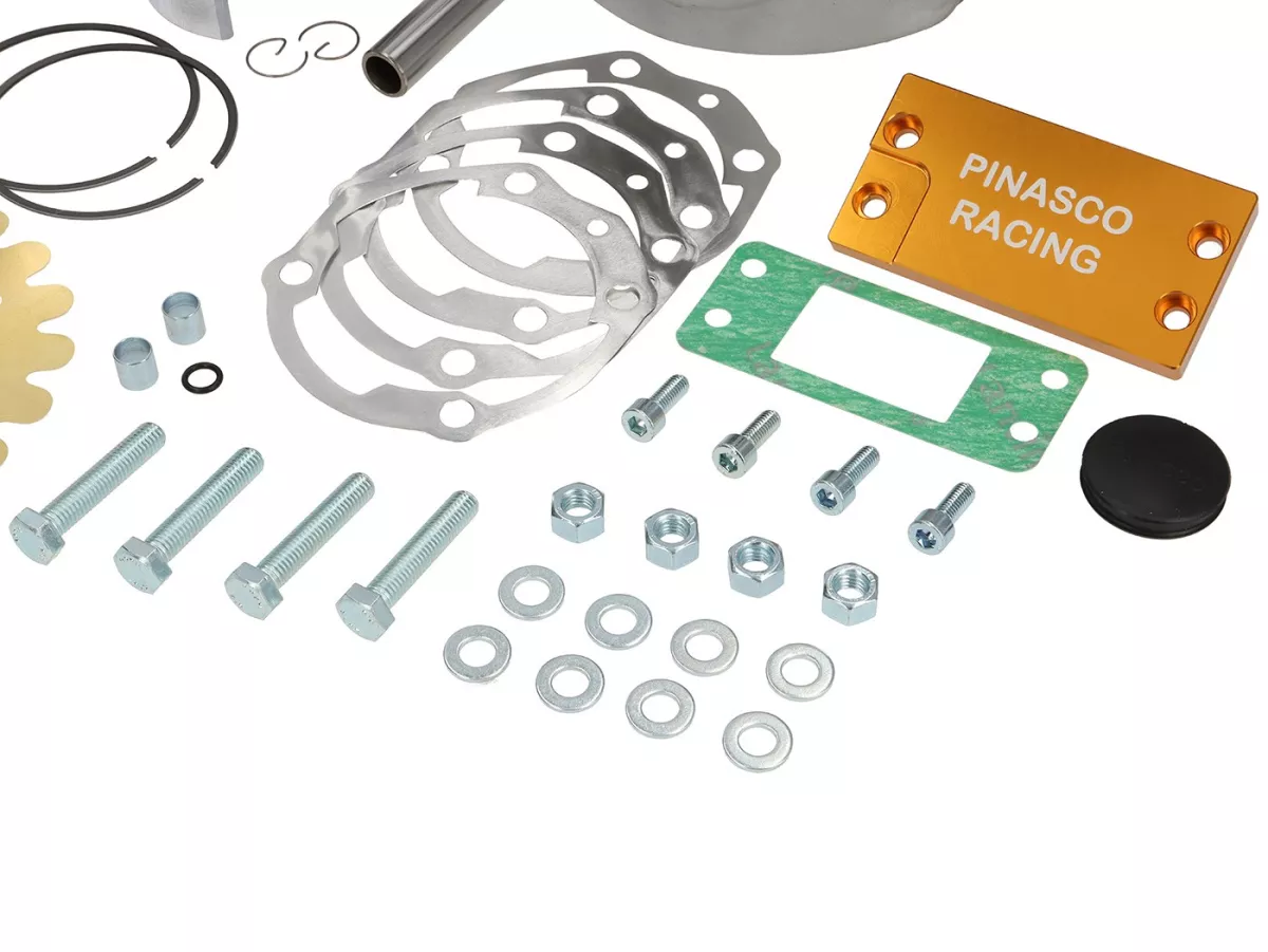 Cilindro -PINASCO Master 252cc, carrera=62mm, b=Ø72mm- Vespa PX200 (también adecuado para cajas de motor estándar) - opcional entrada de diafragma en el cilindro