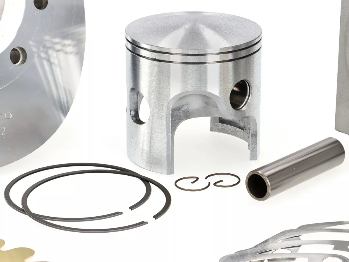 Cilindro -PINASCO Master 252cc, carrera=62mm, b=Ø72mm- Vespa PX200 (también adecuado para cajas de motor estándar) - opcional entrada de diafragma en el cilindro