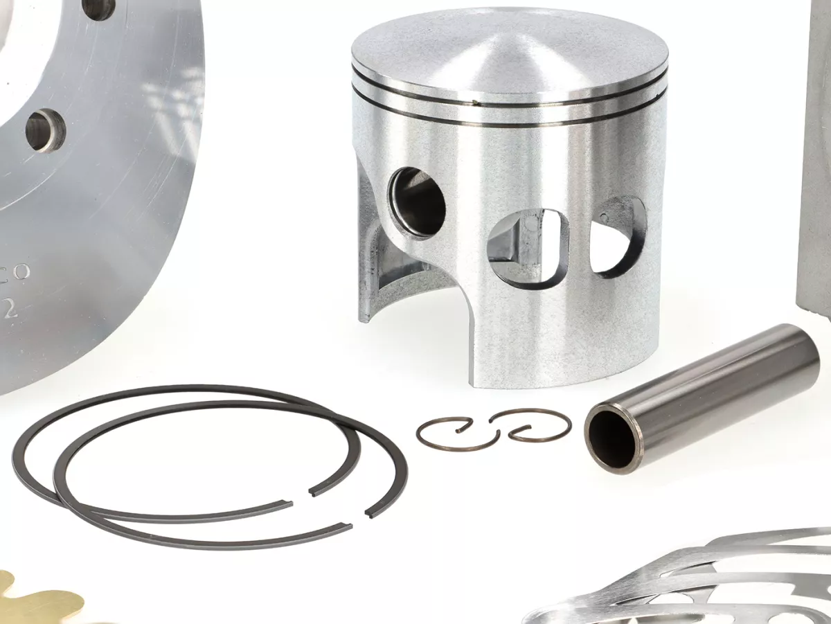 Cilindro -PINASCO Master 252cc, carrera=62mm, b=Ø72mm- Vespa PX200 (también adecuado para cajas de motor estándar) - opcional entrada de diafragma en el cilindro
