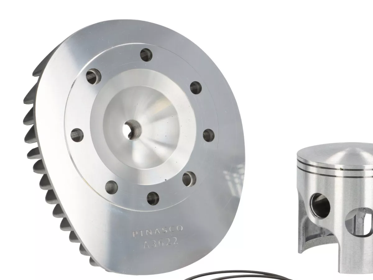 Cilindro -PINASCO Master 252cc, carrera=62mm, b=Ø72mm- Vespa PX200 (también adecuado para cajas de motor estándar) - opcional entrada de diafragma en el cilindro