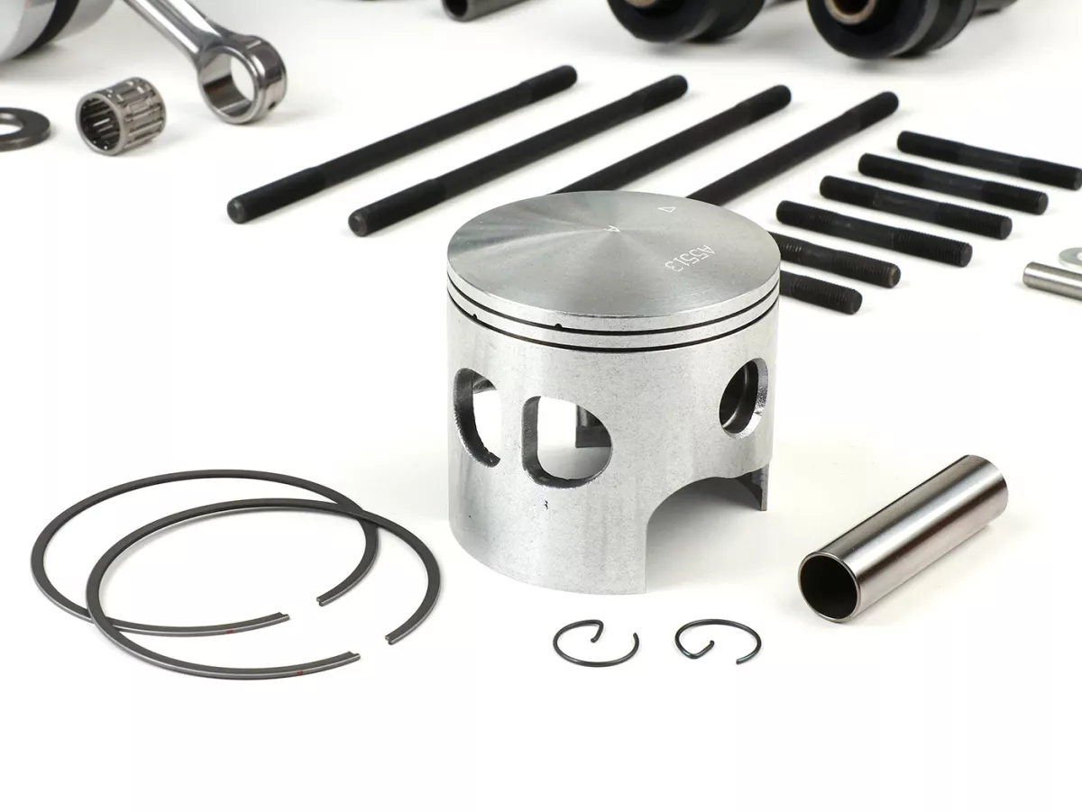 Juego motor - kit tuning (cárter, cigüeñal, embrague, cilindro) -PINASCO 260 ccm Master, válvula rotativa - Vespa PX, Rally, Sprint, VNA, VNB, VBA, VBB, Super, TS, GT, GTR