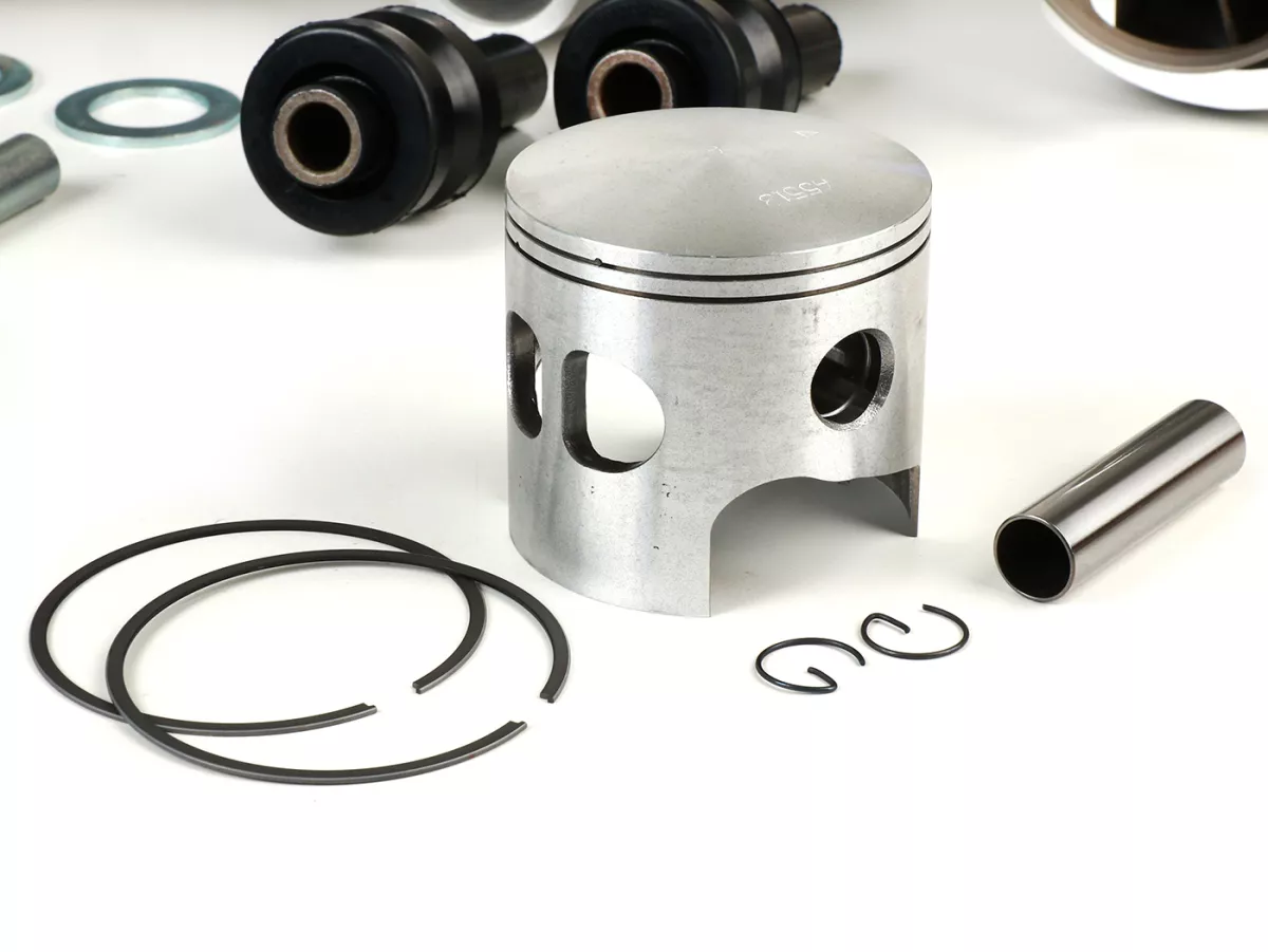 Juego motor - kit tuning (cárter motor, cigüeñal, embrague, cilindro) -PINASCO 260 cc esclavo, admisión válvula de láminas- Vespa PX, Rally, Sprint, VNA, VNB, VBA, VBB, Super, TS, GT, GTR
