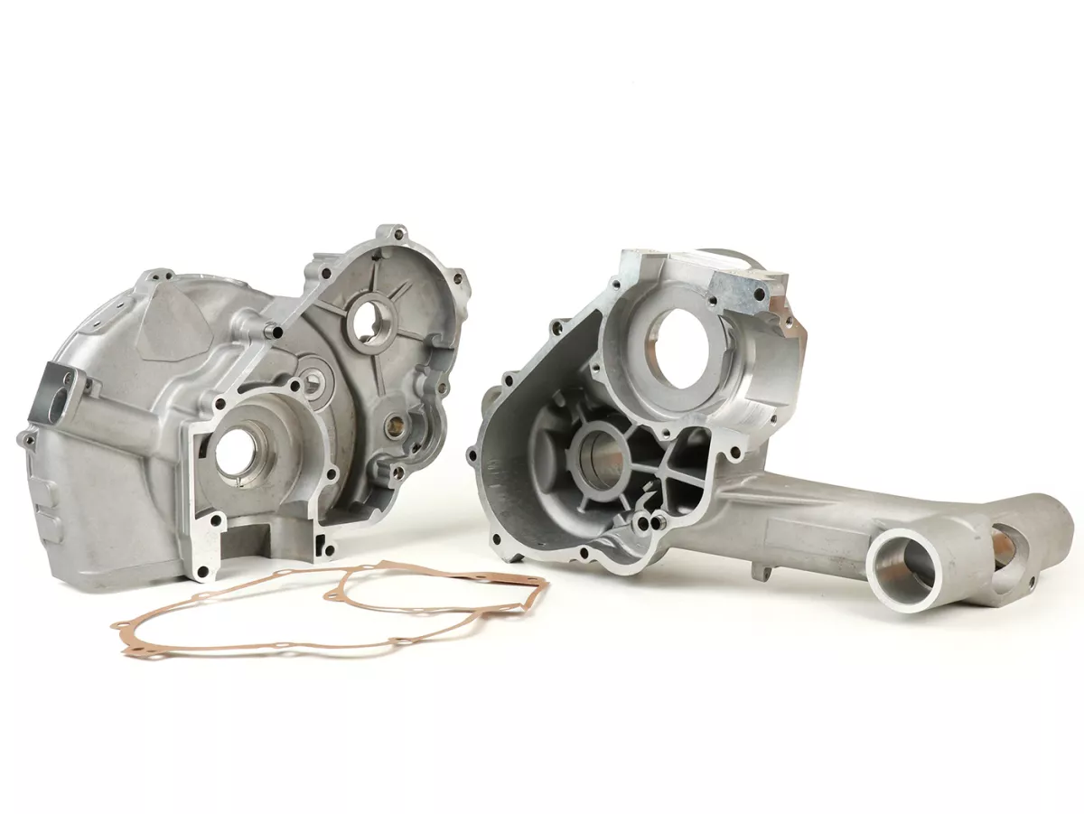 Juego motor - kit tuning (cárter motor, cigüeñal, embrague, cilindro) -PINASCO 260 cc esclavo, admisión válvula de láminas- Vespa PX, Rally, Sprint, VNA, VNB, VBA, VBB, Super, TS, GT, GTR