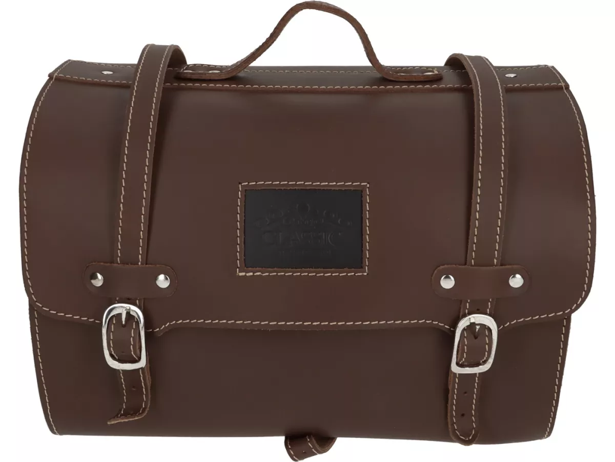 Leather case - doctor's bag -PEPE PARTS- 38x27x26cm-26 ltr. - cowhide - brown - universal