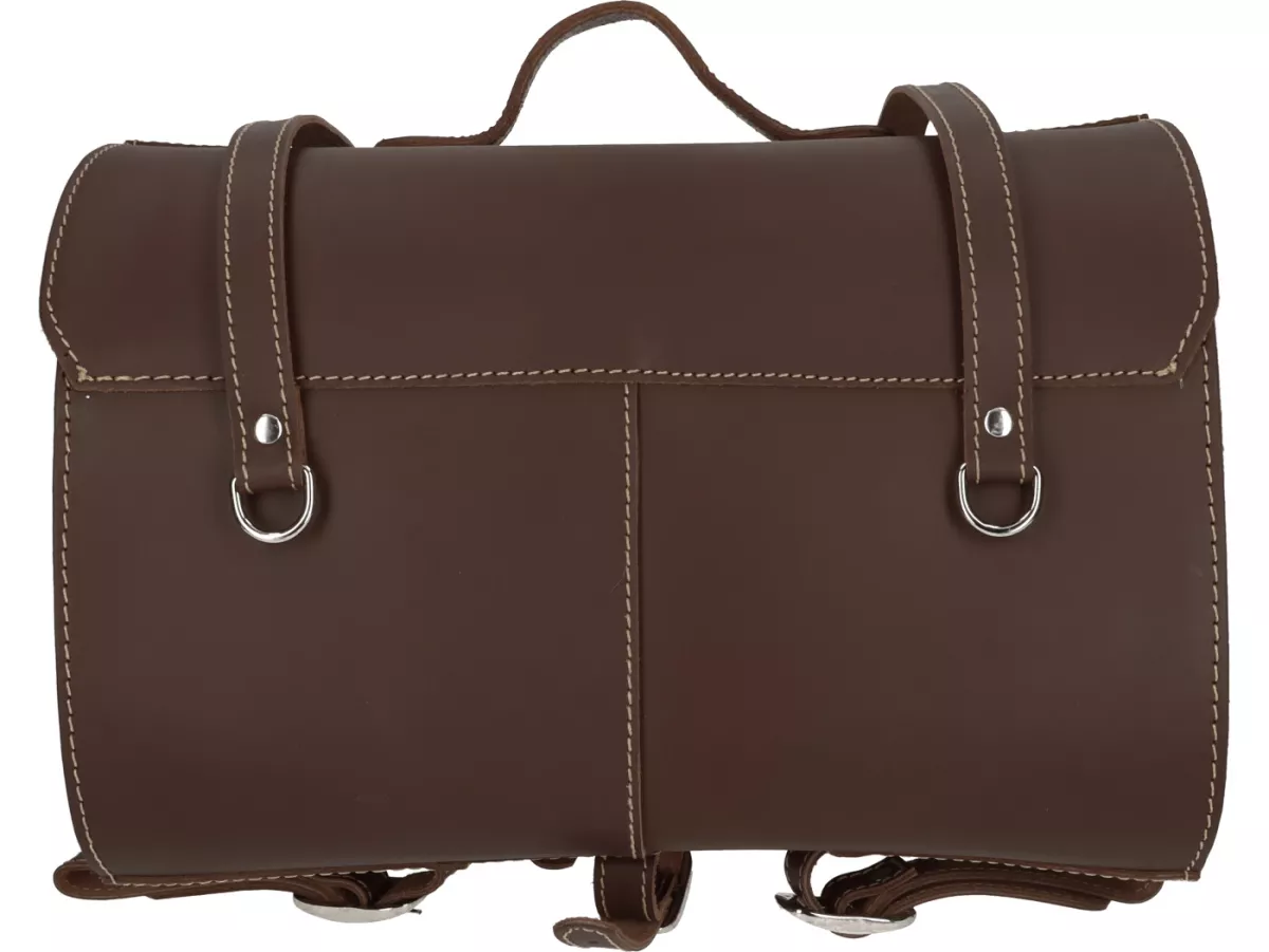 Leather case - doctor's bag -PEPE PARTS- 38x27x26cm-26 ltr. - cowhide - brown - universal