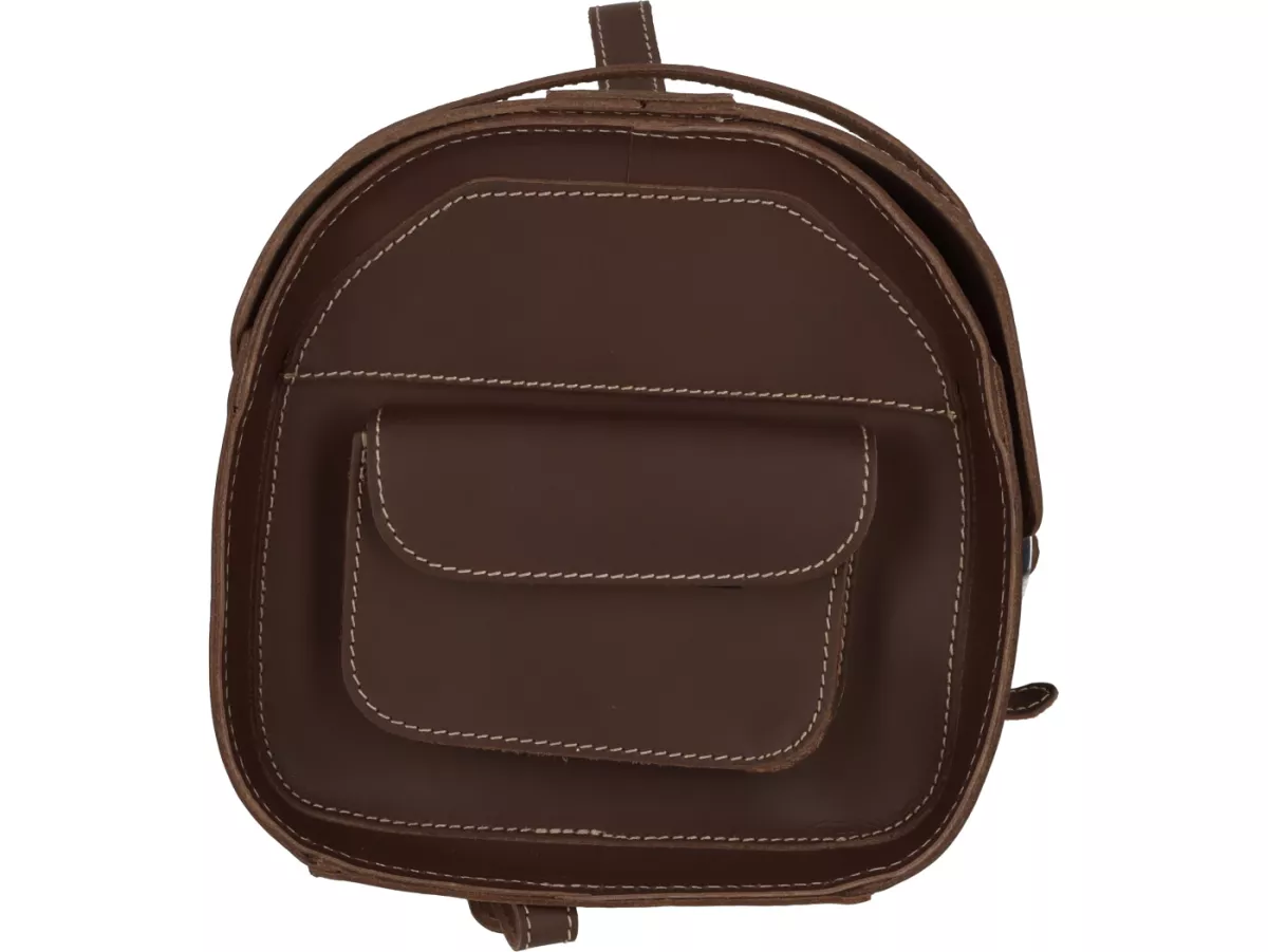 Leather case - doctor's bag -PEPE PARTS- 38x27x26cm-26 ltr. - cowhide - brown - universal