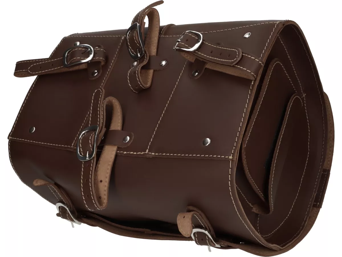 Leather case - doctor's bag -PEPE PARTS- 38x27x26cm-26 ltr. - cowhide - brown - universal