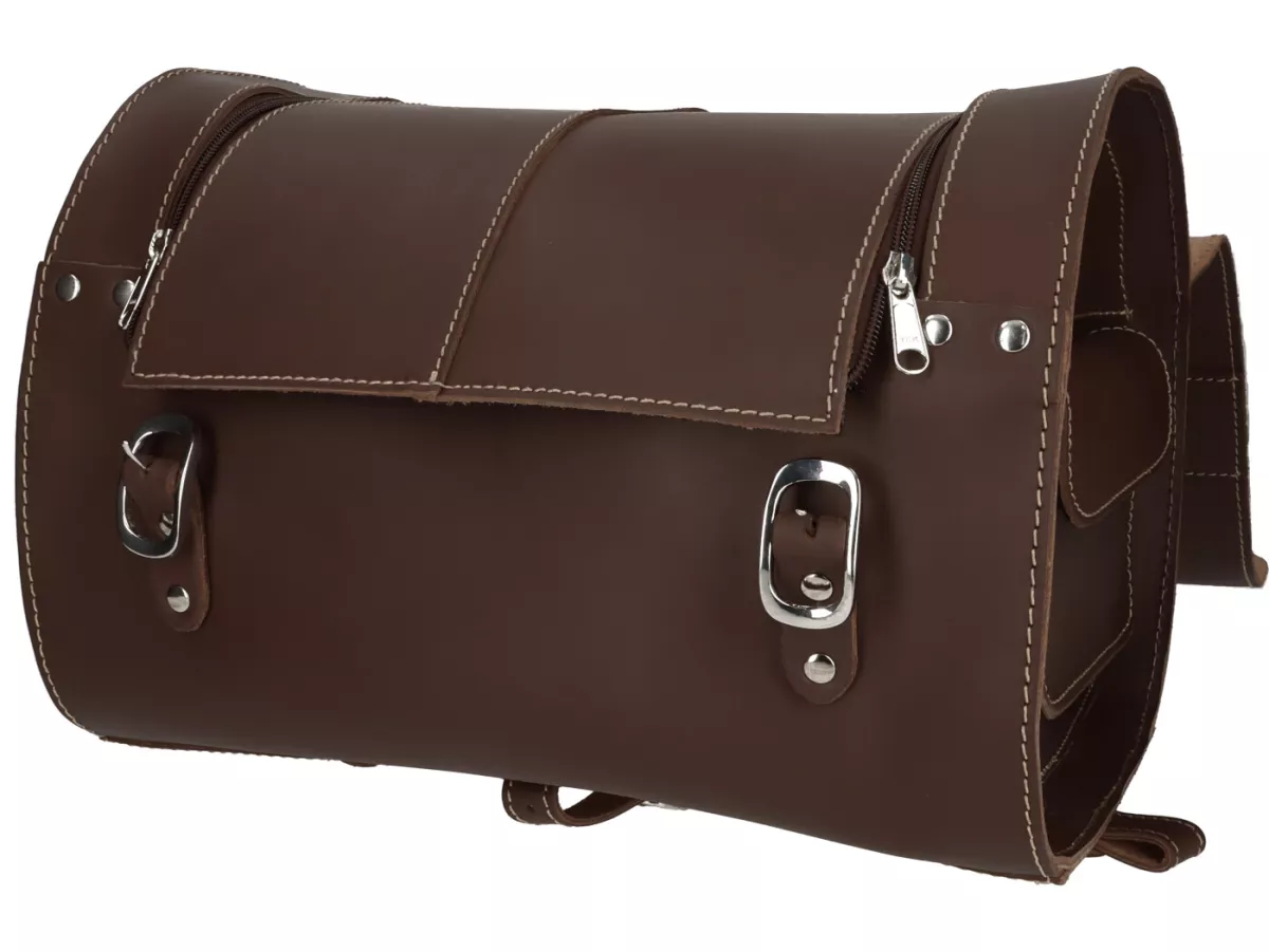 Leather case - doctor's bag -PEPE PARTS- 38x27x26cm-26 ltr. - cowhide - brown - universal