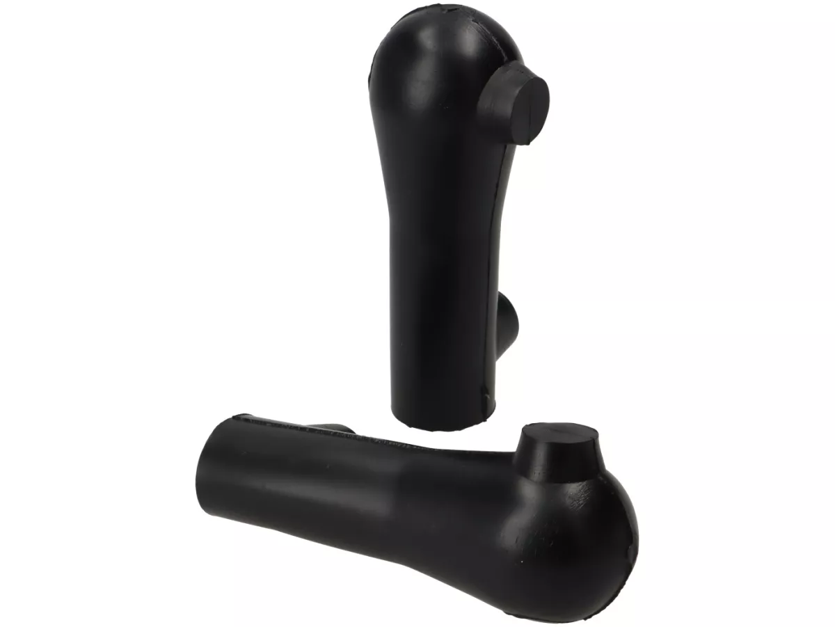 Center stand rubbers -PREMIUM Ø=20mm- Vespa Sprint150 (VLB1T), Rally180/200 (VSD1T/VSE1T), TS125 (VNL3T), GS160/GS4 (VSB1T), SS180 (VSC1T), GL150 (VLA1T), GT/GTR125 (VNL2T), Super, VNB3T-VNB6T, VBB1T (17451-), VBB2T - black