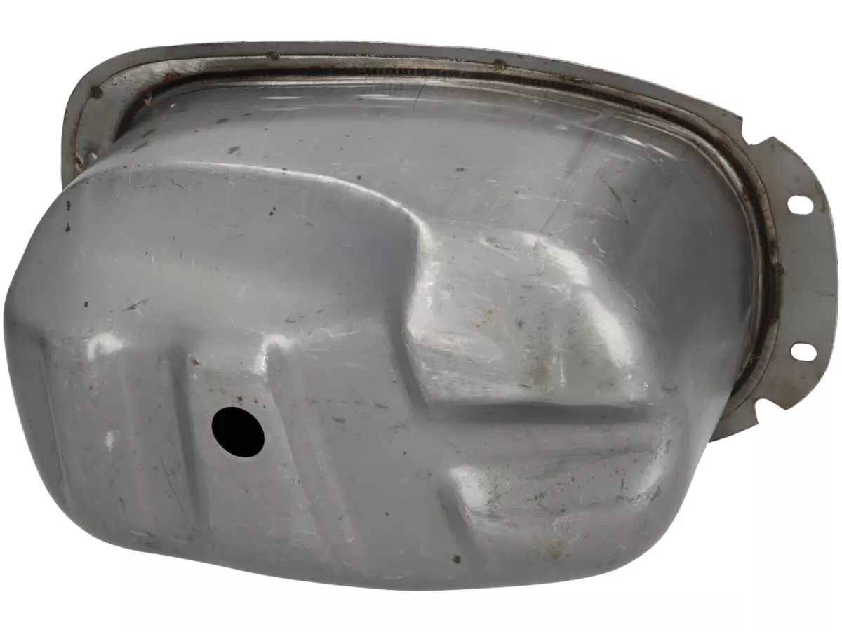 Tank -PREMIUM, oljad plåt- Vespa PX (från 1983) - version med Lusso tanklock, utan separat smörjning, utan bränslemätare - passar även för Vespa Largeframe från 1957 - VNA, VNB, VBA, VBB, VNC: VBC, GT, GTR, Sprint