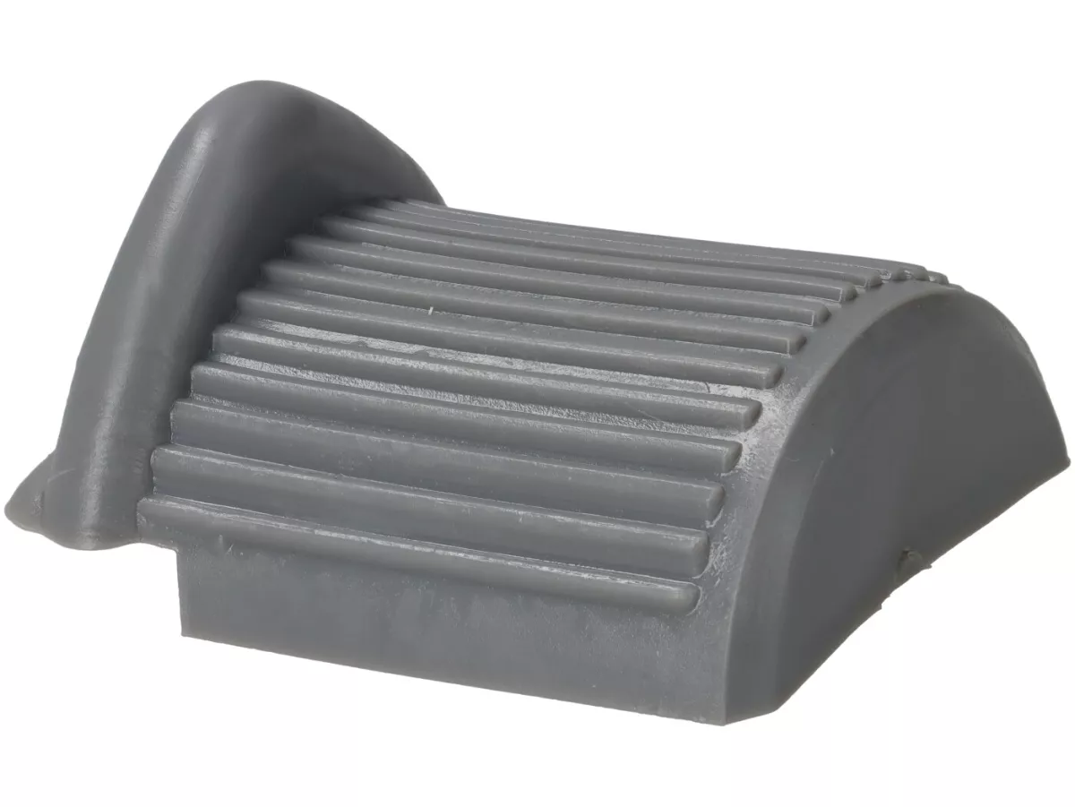Karet kickstarter -KUALITAS OEM- Vespa Wideframe GS150 (D), T2, T3, Hoffmann - setengah bulat, berlekuk, abu-abu