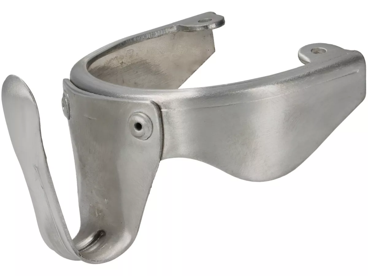 Gepäckhaken -PREMIUM- VBB Style - Vespa LargeframeVespa V50, V90, PV, ET3, PK, PX, T5 125ccm, Rally, Sprint, GT, GTR, SS180, GL, Super, GS160, GS 150, VNA, VNB, VBA, VBB  - aluminium