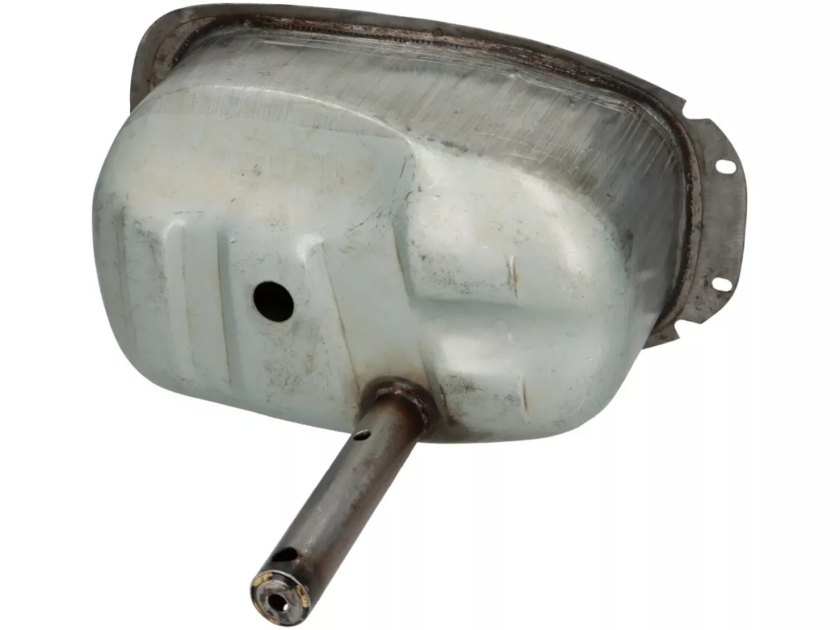 Tank -PREMIUM, geöltes Blech- Vespa PX Lusso (ab Bj. 1984) - Version mit Getrenntschmierung , mit Tankanzeige