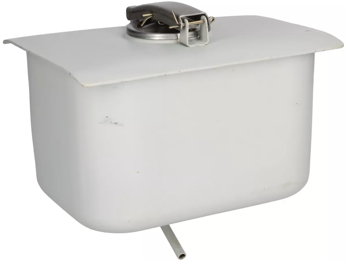 Depósito incl. tapa depósito -PREMIUM- Vespa V1-V15 (Bacheta, ACMA) - imprimado - 240x170x140mm