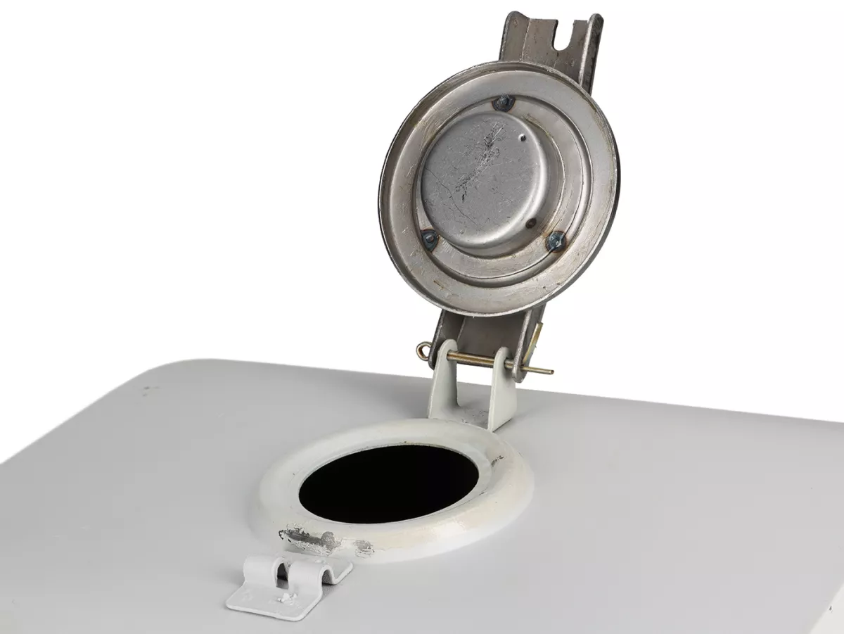 Depósito incl. tapa depósito -PREMIUM- Vespa V1-V15 (Bacheta, ACMA) - imprimado - 240x170x140mm
