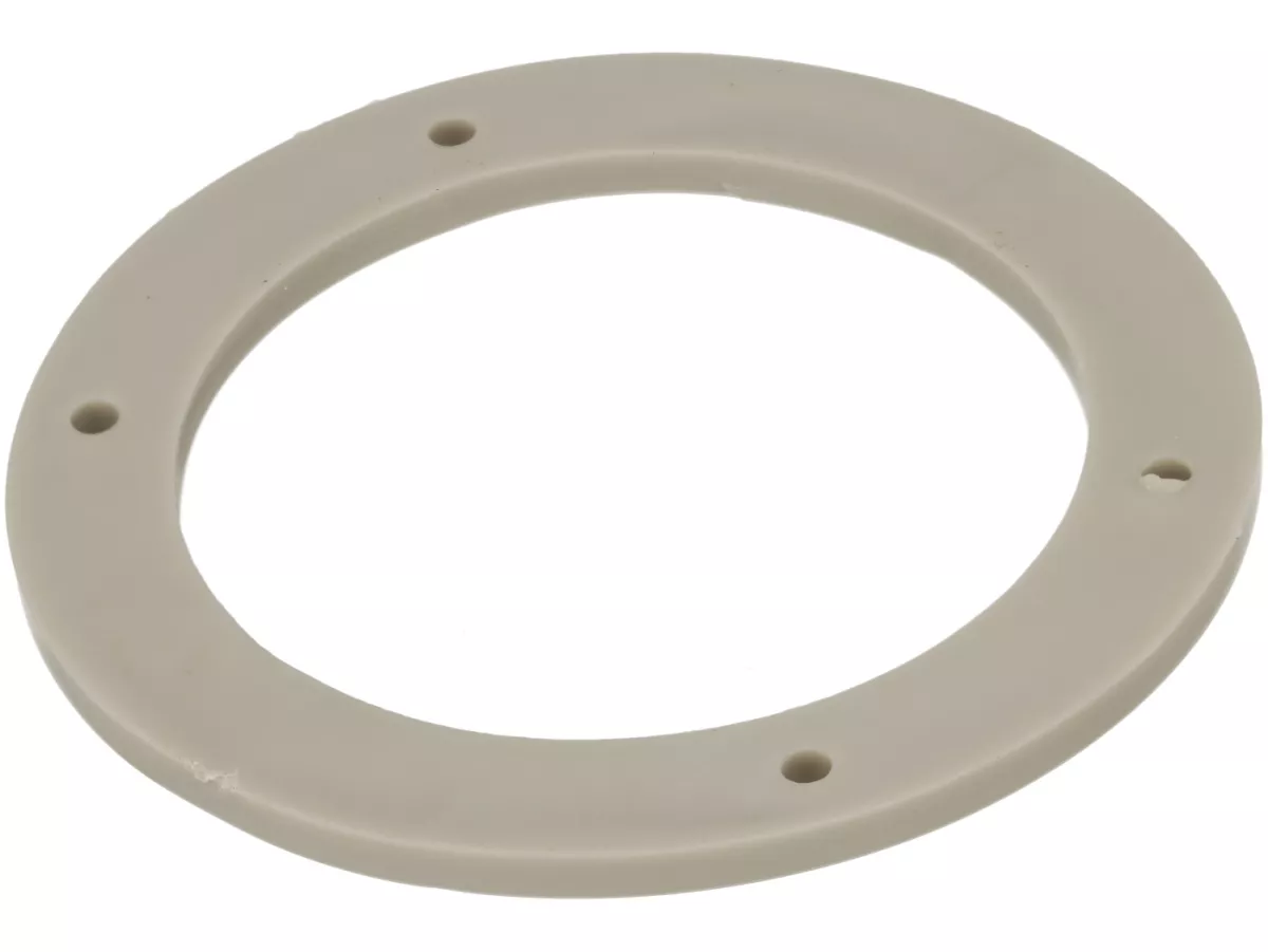 Hoornafdichting -PREMIUM, Ø=54x74x3,5mm, scherpe radius- Vespa VNA, VNB, VL1, VB1T, VBA, VBB, GS150 / GS3, GS160 / GS4 (VSB1T) - Zijdegrijs (RAL 7044)