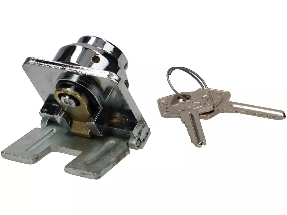 Steering lock -PREMIUM (27mm)- Vespa Wideframe (1956-1961) Vespa GS150 (VS2-5T), GS150 (D, VD2TS, 112/162/212), VB1T, T3 (VD2T), VGL1T, GS150 / GS3 (VS2T-VS5T)