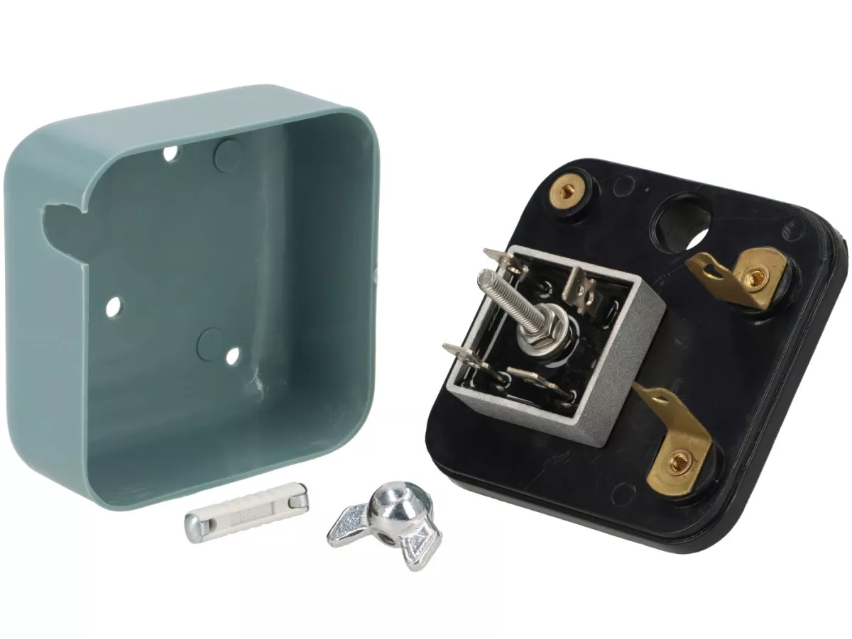 Rectificador -PREMIUM DIY Kit- Vespa VNB1T, VBA1T, VBB1T, GL (VLA1T), SS180 (VSC1T - modelos con batería), GT (VNL2T), Super (VNC1T, VBC1T), Rally200, Sprint (VLB1T) - gris