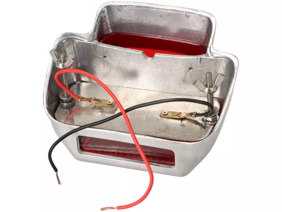 Taillight -PREMIUM GS150 / GS3 Ulma Style- Vespa Wideframe VM2T, VN, VNA1T till VNA2T, VL1T till VL3T, VB1T, GS150 / GS3 (VS1T till VS3T)