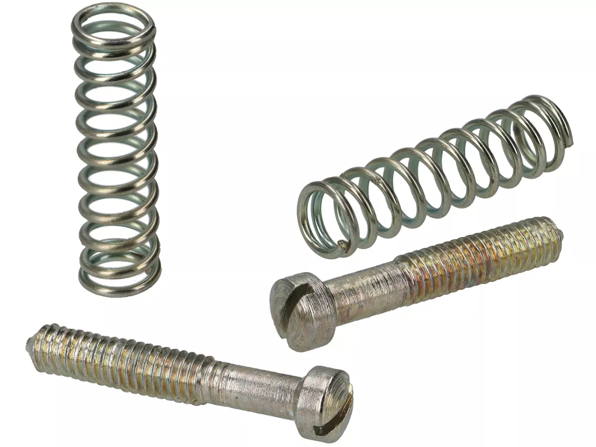 Headlight screw set -PREMIUM- Vespa ACMA incl. 2 springs