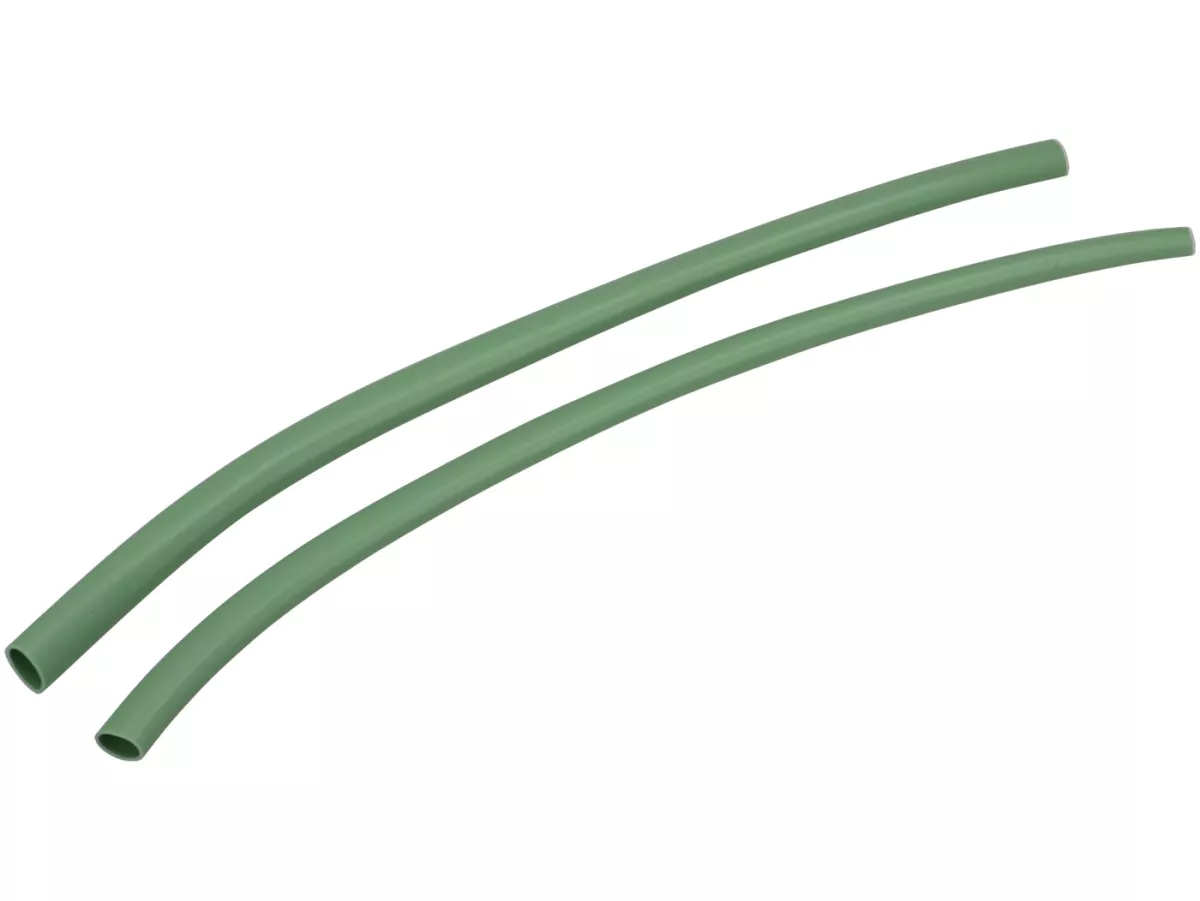 Set di coperture di protezione per cavi telaio/manubrio -gomma Premium- Vespa Wideframe Acma GL 125, GL150 - Ø12x300 mm - verde (RAL6021 verde chiaro)