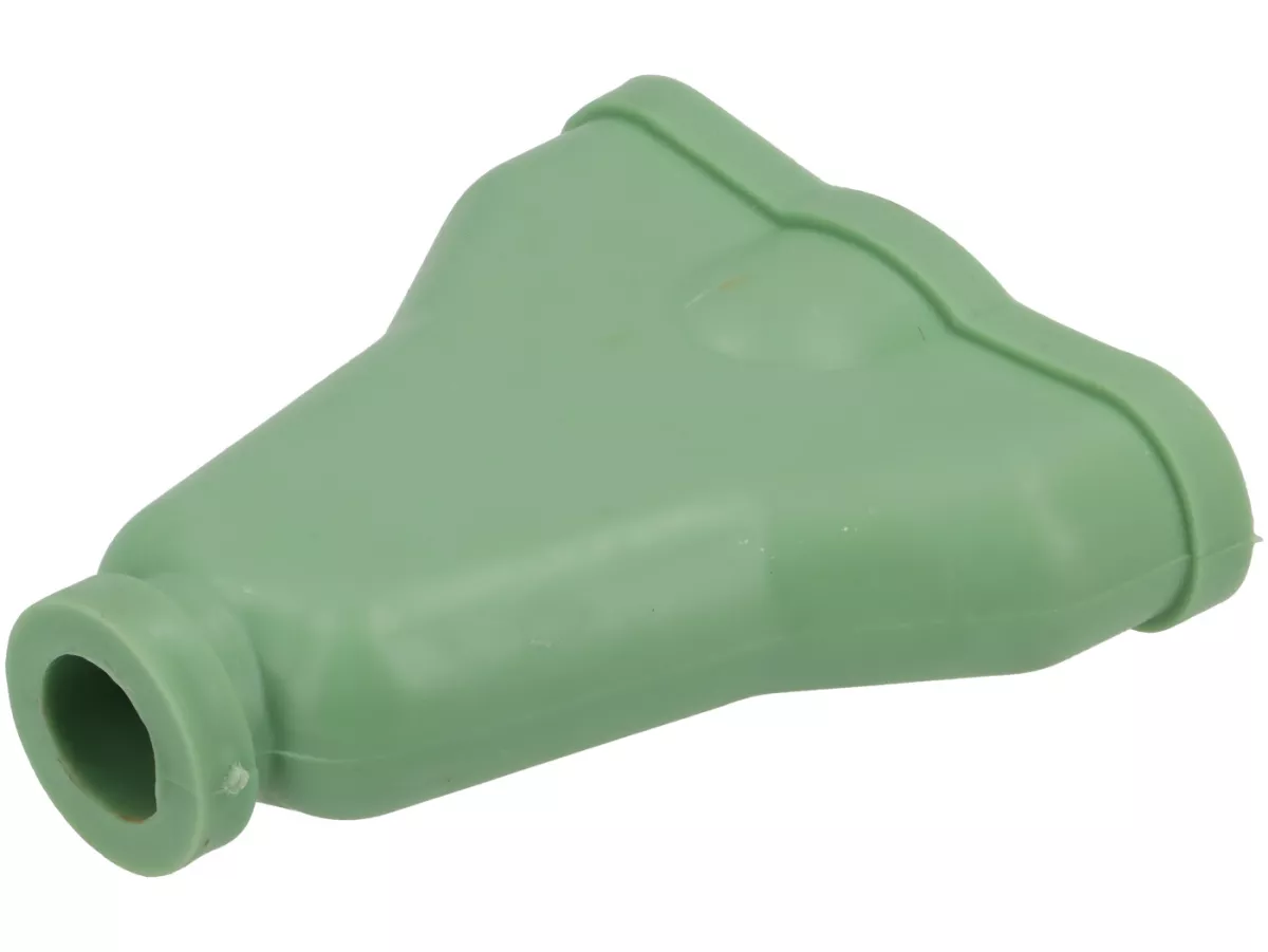 Karet untuk kabel shift -PREMIUM- Vespa Acma 125 V15-33/ VM VN VU VNA VNB, hijau RAL 6021