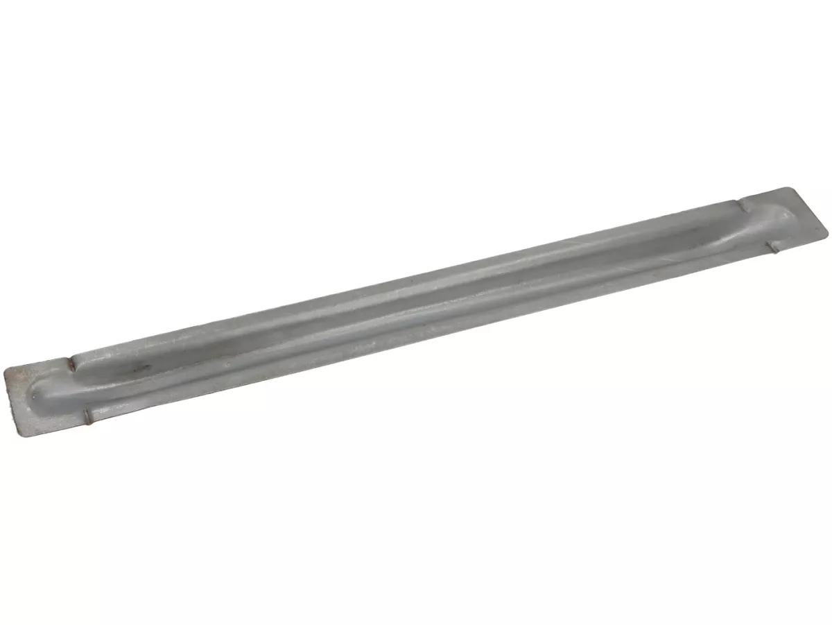 Barre de renfort tôle plancher Vespa 125 VNA/VNB/Super/GT /GTR/TS/150 VBA/VBB/VGLA-B /Sprint/V./180 SS/Rally 440x35 mm,