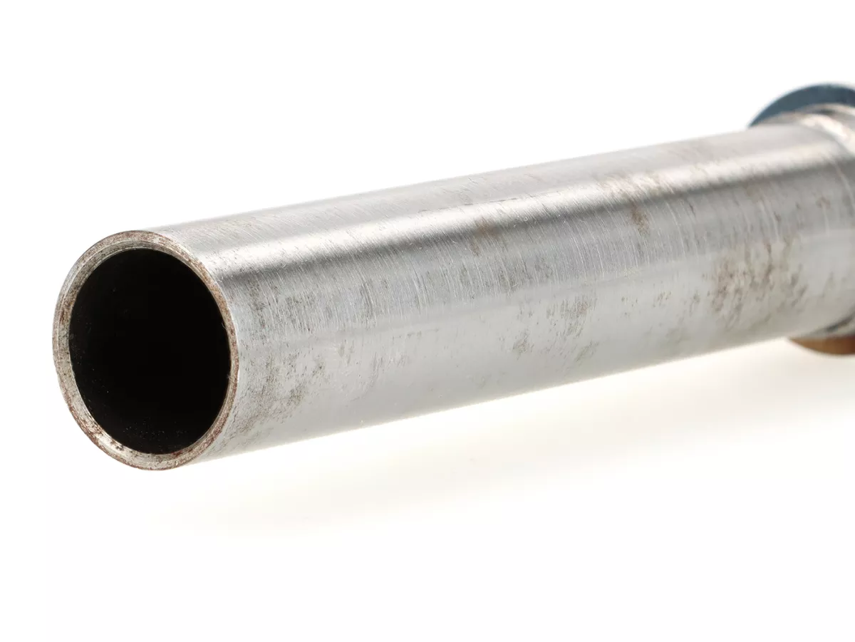 Throttle tube -PREMIUM- Vespa VNB3T, VNB4T, VNB5T, VNB6T, VB1T, VBA, VBB1T, VBB2T, GS150 (VS1T, VS2T, VS3T, VS4T, VS5T), GS160 / GS4 (VSB1T), GL150 (VGL1T, VGLA1T, VGLB1T) - l=302mm Ø=22mm, length in handlebar: 190mm, grip length: 112mm