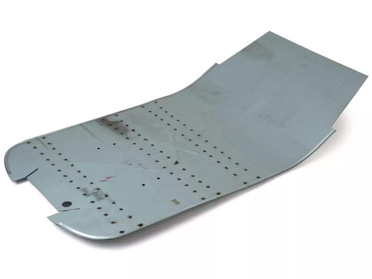 Perbaikan panel lantai -KUALITAS PREMIUM- Vespa VNB2, VNB3, VNB4, VNB5, VNB6, VBB2 - lebar = 470mm, panjang = 90cm, 3 penyangga - diberi minyak