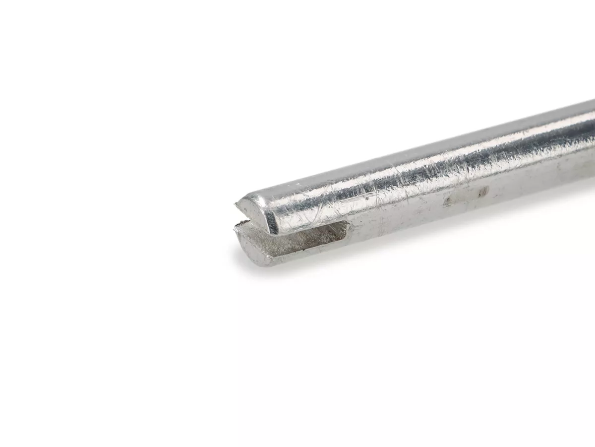 Fuel tap lever Vespa 125 V30 V33 VN VM VL VB1 Length 118 mm, aluminum