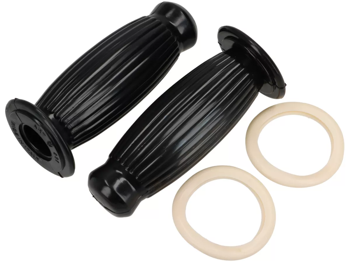 Manopole a bolla -PREMIUM- Vespa 125 VNB VB1 VBA VBB , 22 mm, I 120mm, nero