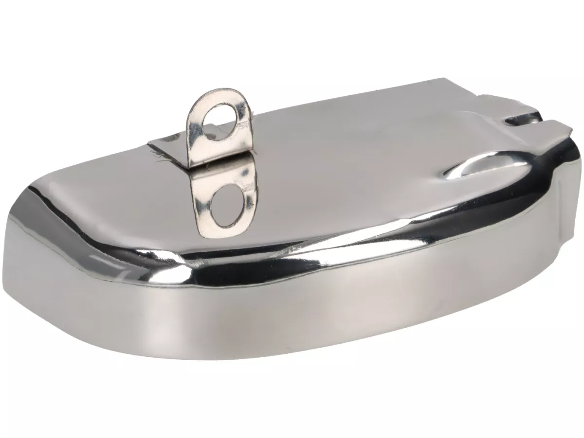 Schaltrastenabdeckung -PREMIUM- Edelstahl,poliert Vespa 125 GTR 150 Sprint, Super, Rally 200, PX80-200