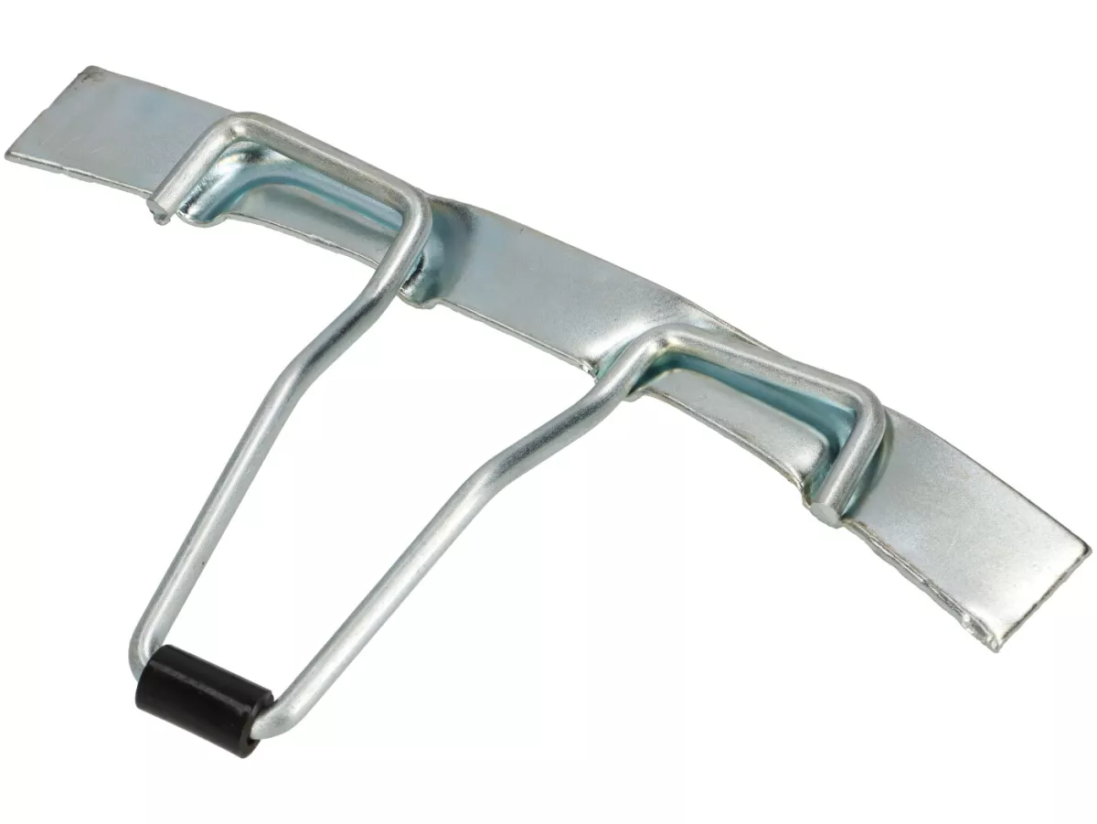 Ganchos de la tapa lateral incl. placa de retención -PREMIUM- Vespa VBB, VBA, VBC, VLA, VLB, VNC, VNL, VNT, VNB, VNA, VN (también modelos con licencia Motovespa)