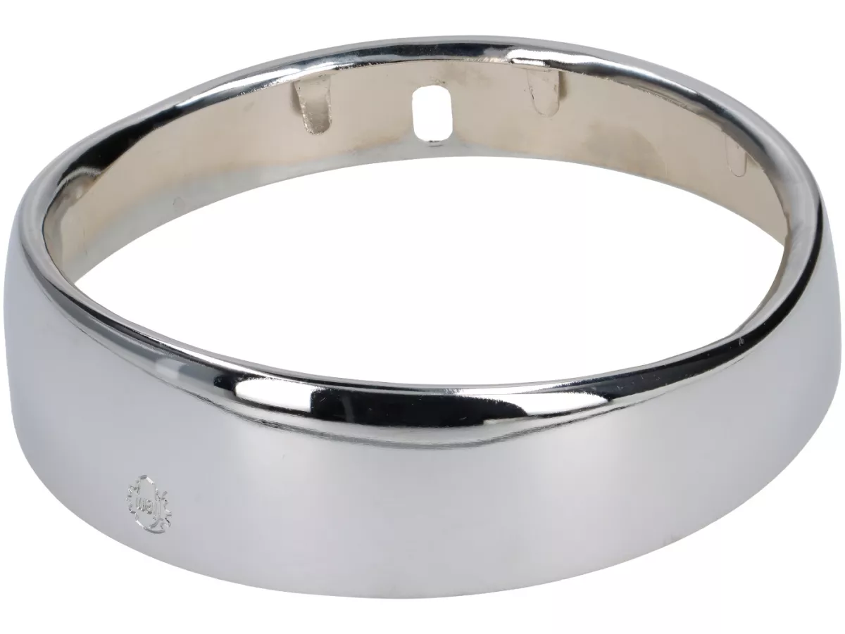 Headlight ring Vespa 125 VNB VBA VBB GS , chrome, D=115mm