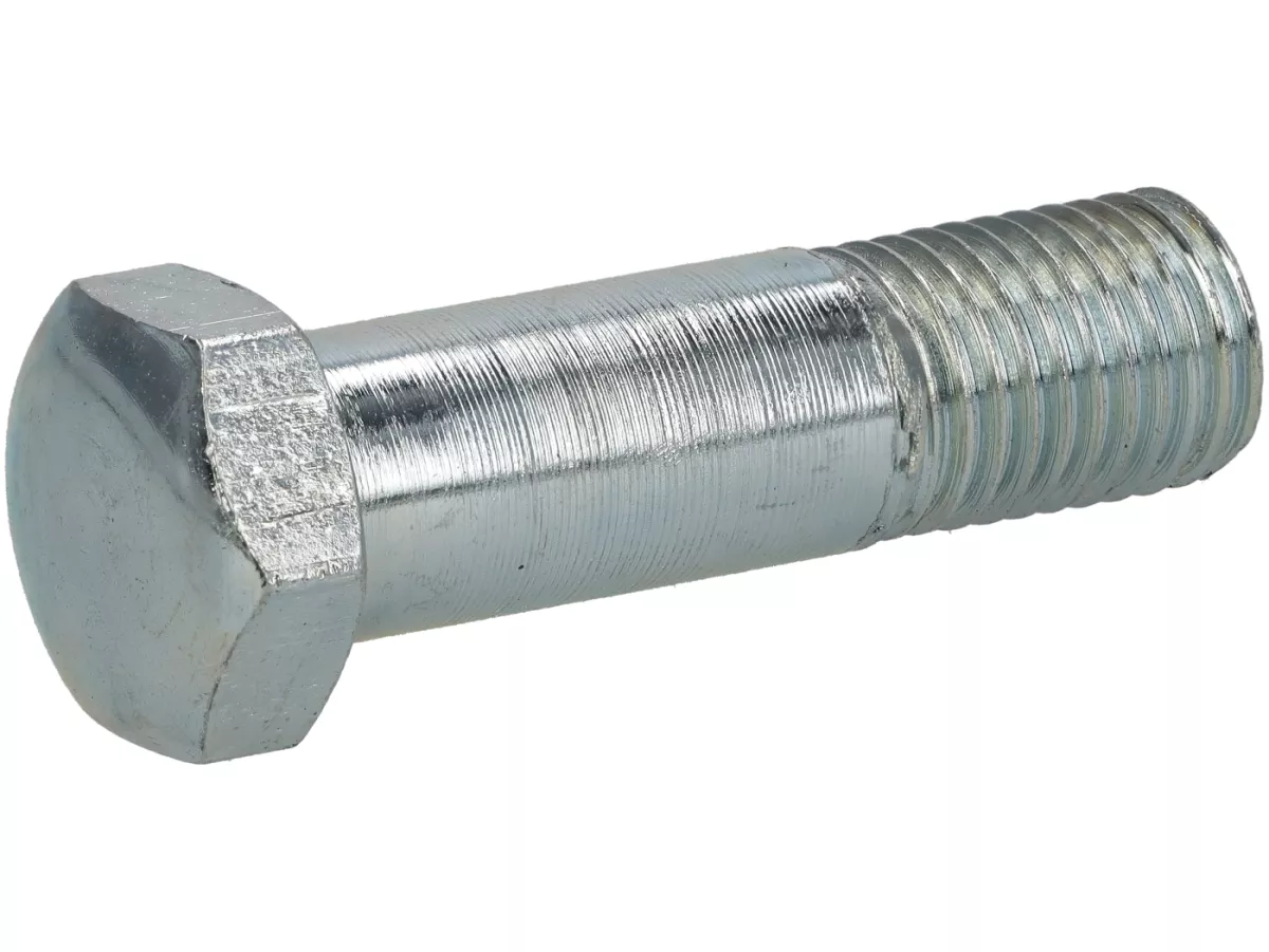 Motor-Schraube -PREMIUM- M12x42 mm für Vespa 125V30 VM VN150 VL VB1 VGL1 GS Stahl, blank