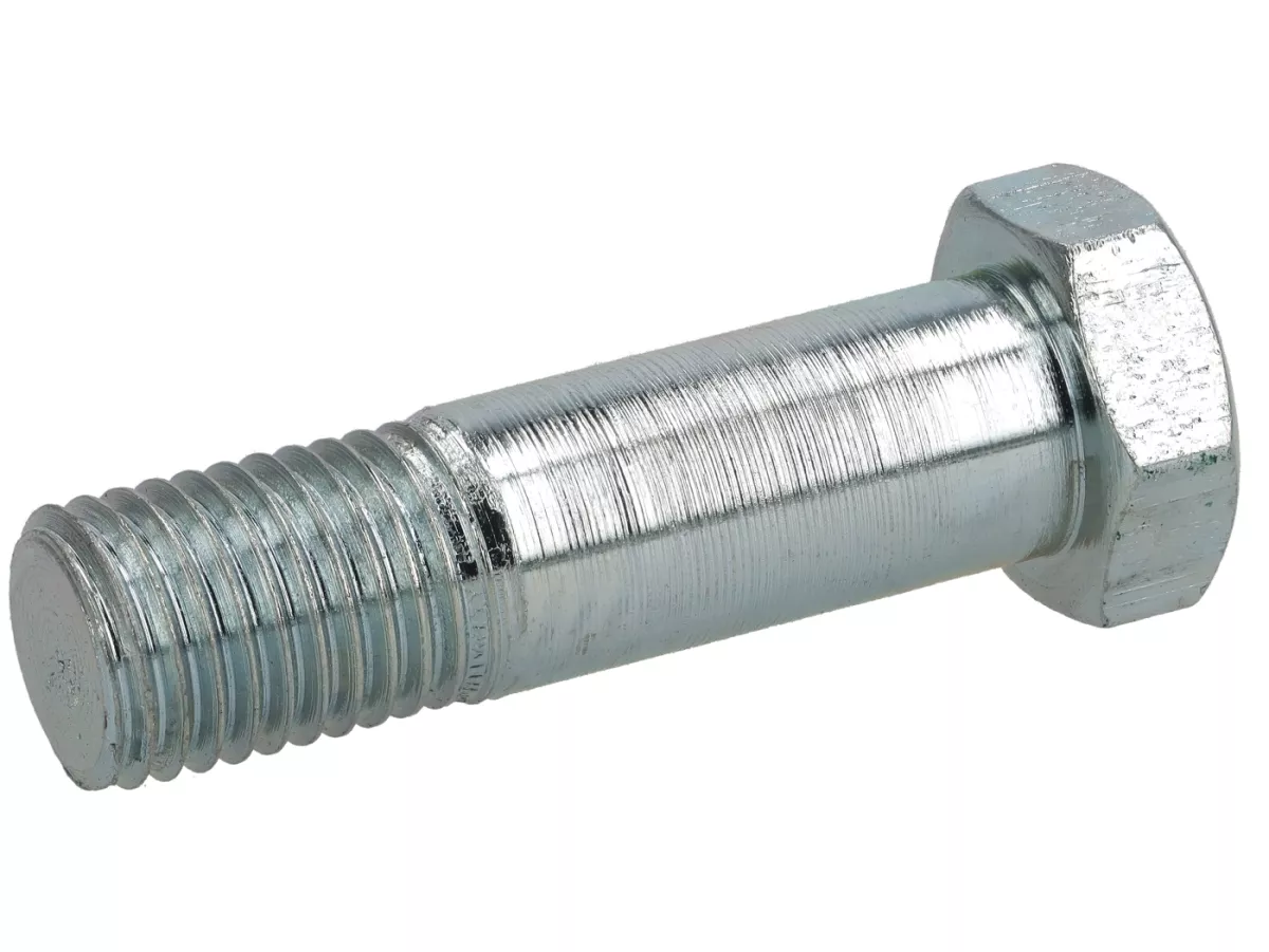 Motor-Schraube -PREMIUM- M12x42 mm für Vespa 125V30 VM VN150 VL VB1 VGL1 GS Stahl, blank
