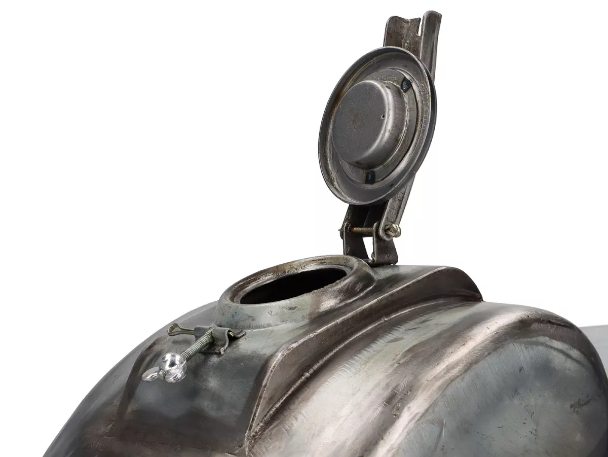 Depósito -PREMIUM, chapa aceitada, Sei Giorni Sport- Vespa Wideframe VM, VN1, Hoffmann HC, ACMA, VL1 - sin joroba - 9 litros