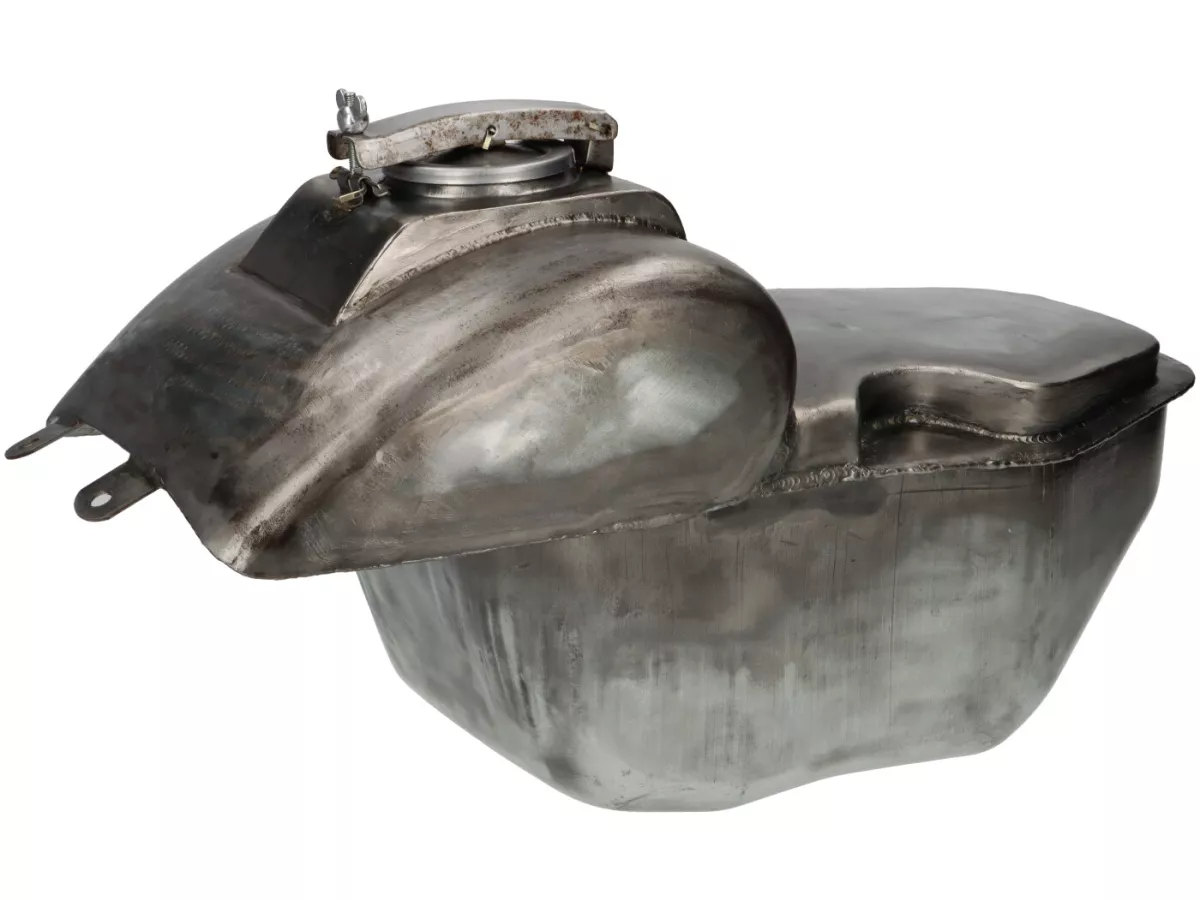 Tank -PREMIUM- Sei Giornio Sport -Vespa Wideframe VN2T, VB1T, VL2T, VL3T, ACMA, GL150, metaal (geolied) - 9 liter