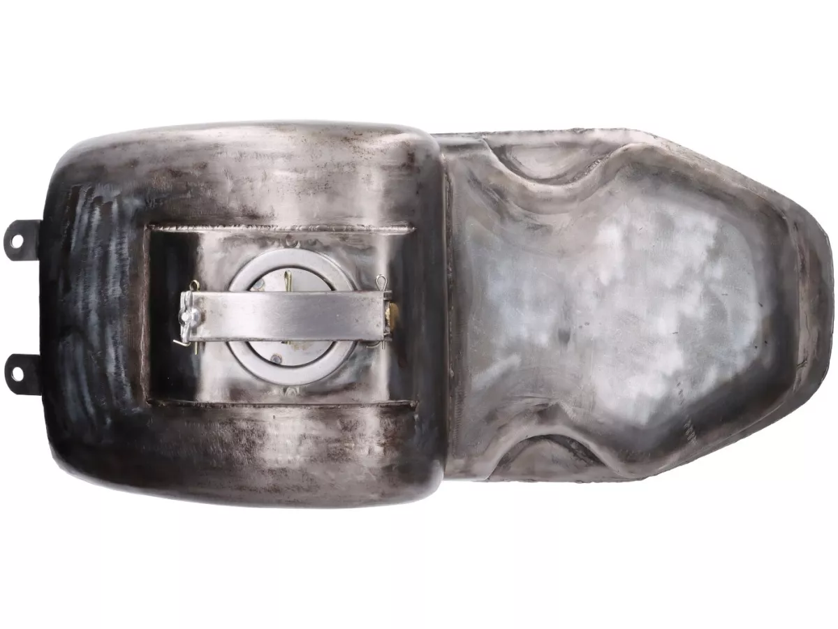 Tank -PREMIUM- Sei Giornio Sport -Vespa Wideframe VN2T, VB1T, VL2T, VL3T, ACMA, GL150, metaal (geolied) - 9 liter