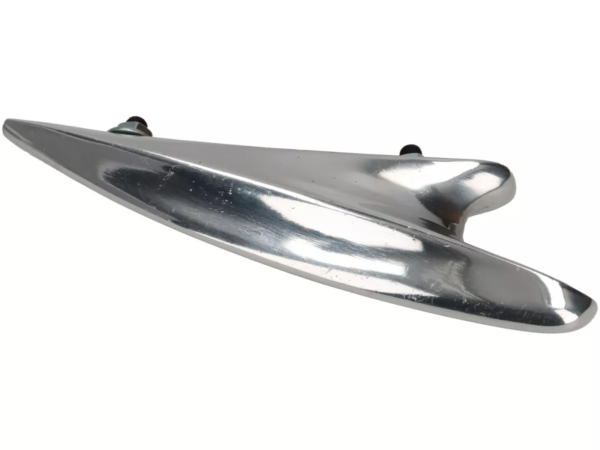 Téton de garde-boue -PREMIUM en forme de goutte pour Vespa 125 ACMA, année 1956-58 Vespa 150 VL, VB1, GS-VS5T, aluminium