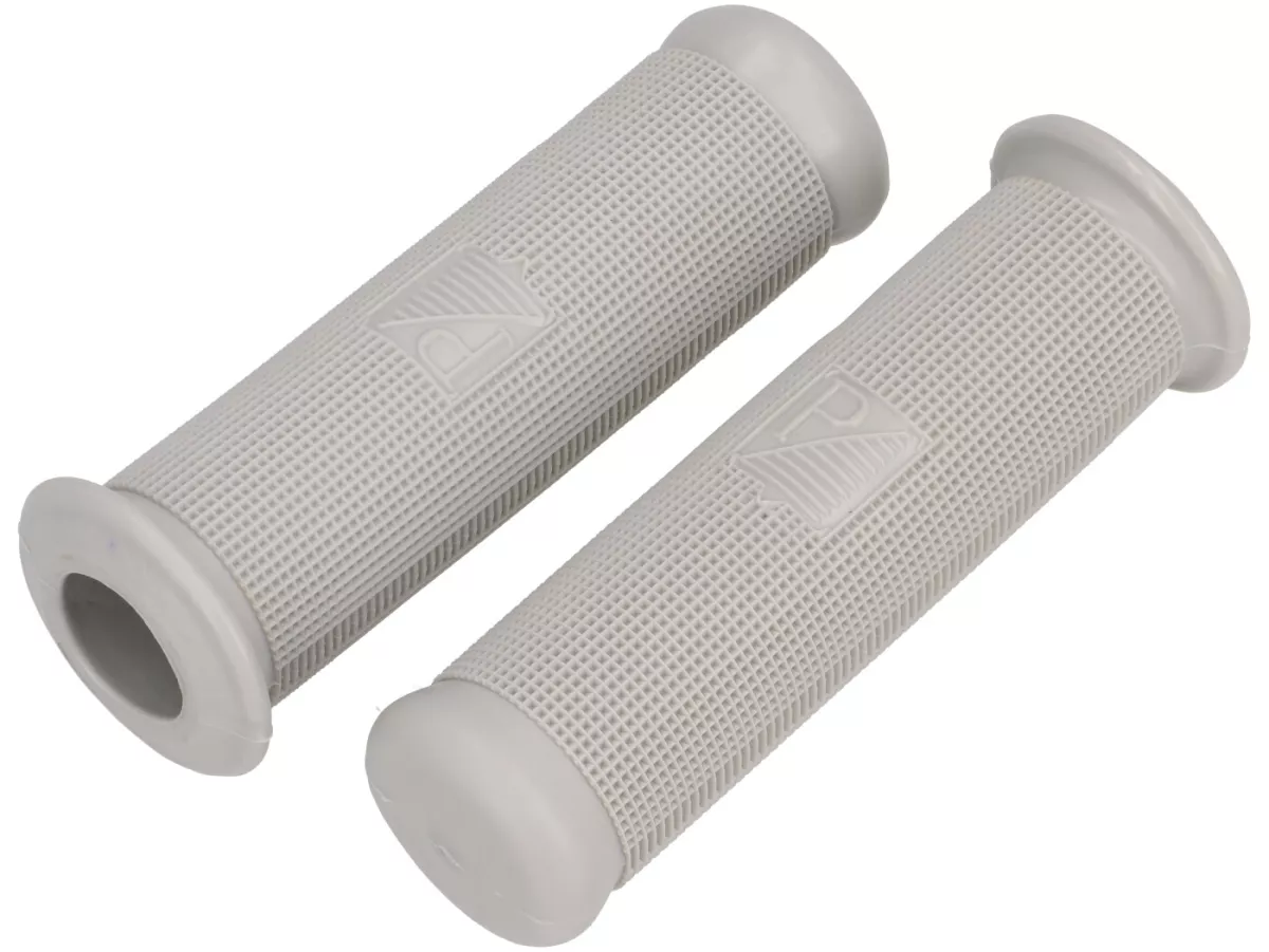 Pair of grips -PREMIUM- Vespa Oldie Ø=24mm l=125mm, Piaggio 4-corner (-1967)- Largeframe VL3T, VNA, VNB1T, VNB2T, GL150 (VLA1T), Super 125/150 (VNC1T/VBC1T), Sprint (VNC1T, VLB1T), GT/GTR (VNL1T, VNL2T), SS180 (VSC1T), Smallframe 50N/L (V5A1T), 50S (V5SA1
