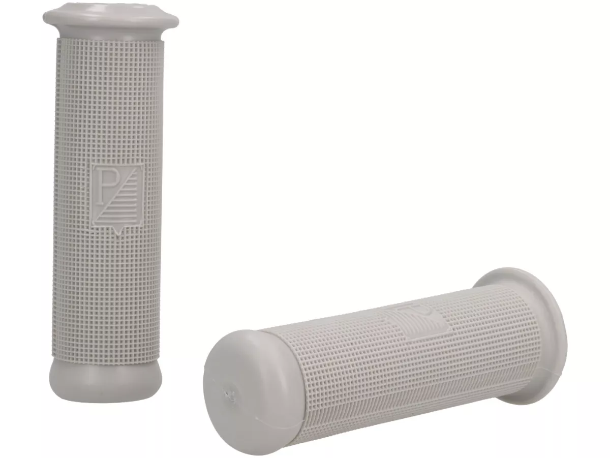 Pair of grips -PREMIUM- Vespa Oldie Ø=24mm l=125mm, Piaggio 4-corner (-1967)- Largeframe VL3T, VNA, VNB1T, VNB2T, GL150 (VLA1T), Super 125/150 (VNC1T/VBC1T), Sprint (VNC1T, VLB1T), GT/GTR (VNL1T, VNL2T), SS180 (VSC1T), Smallframe 50N/L (V5A1T), 50S (V5SA1